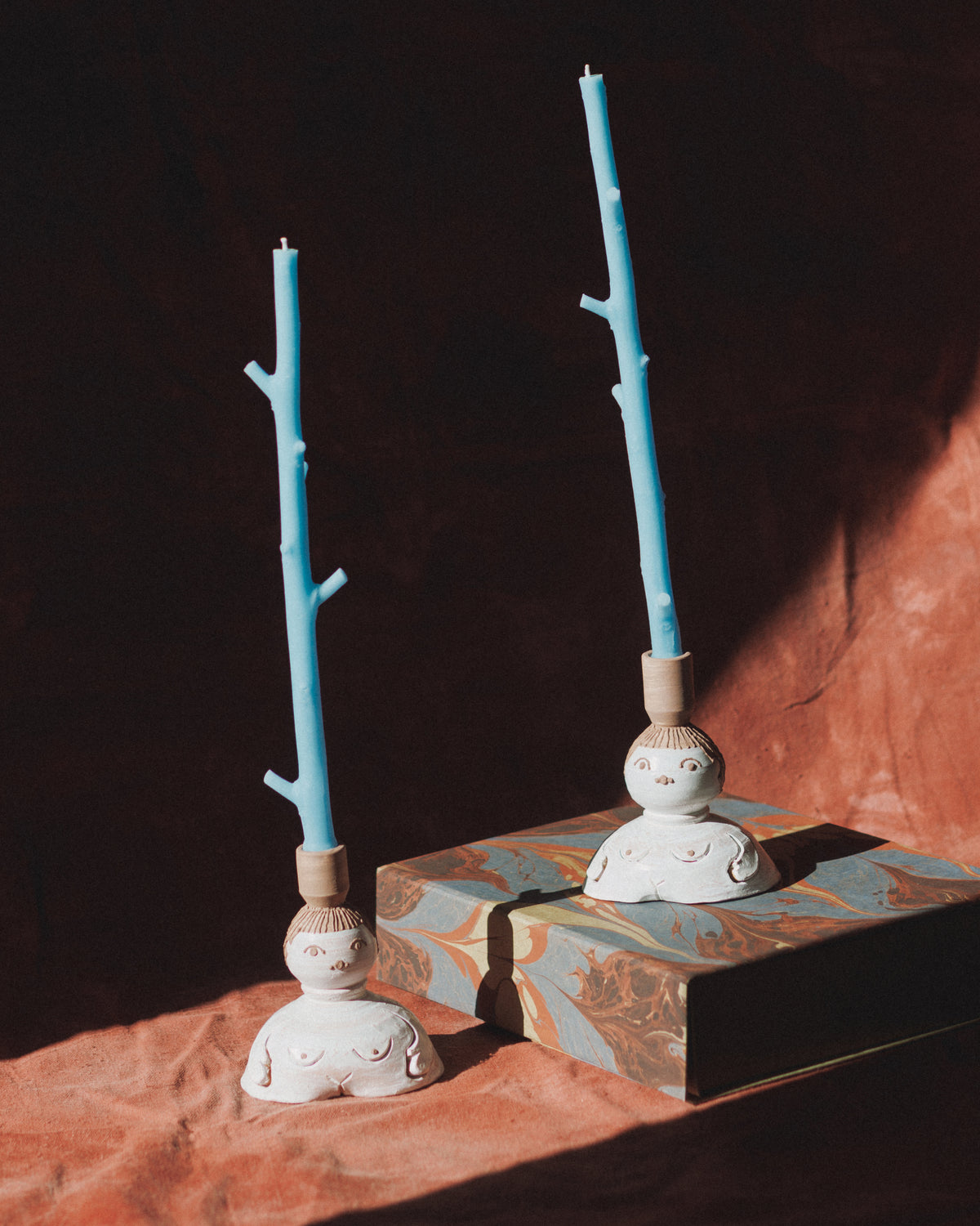 Ceramic Taper Candle Holder