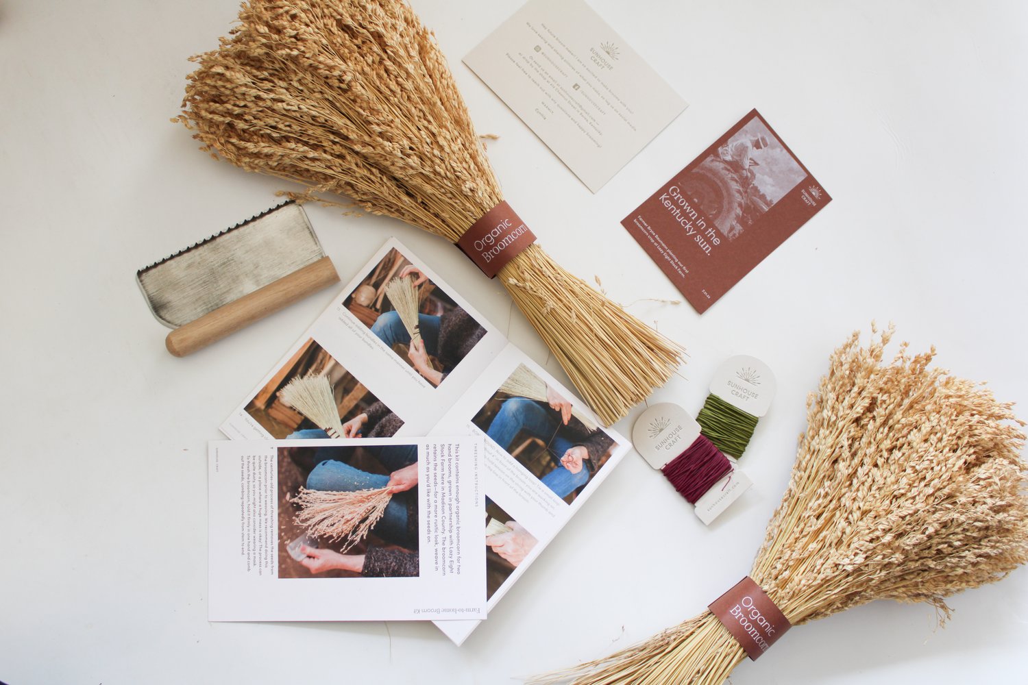 Broomcorn-and-instruction-pamphlets