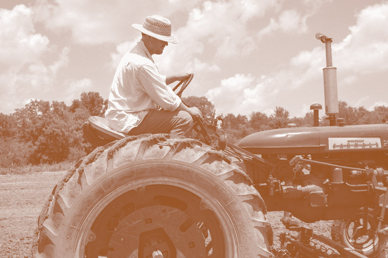 Framer-on-Tractor