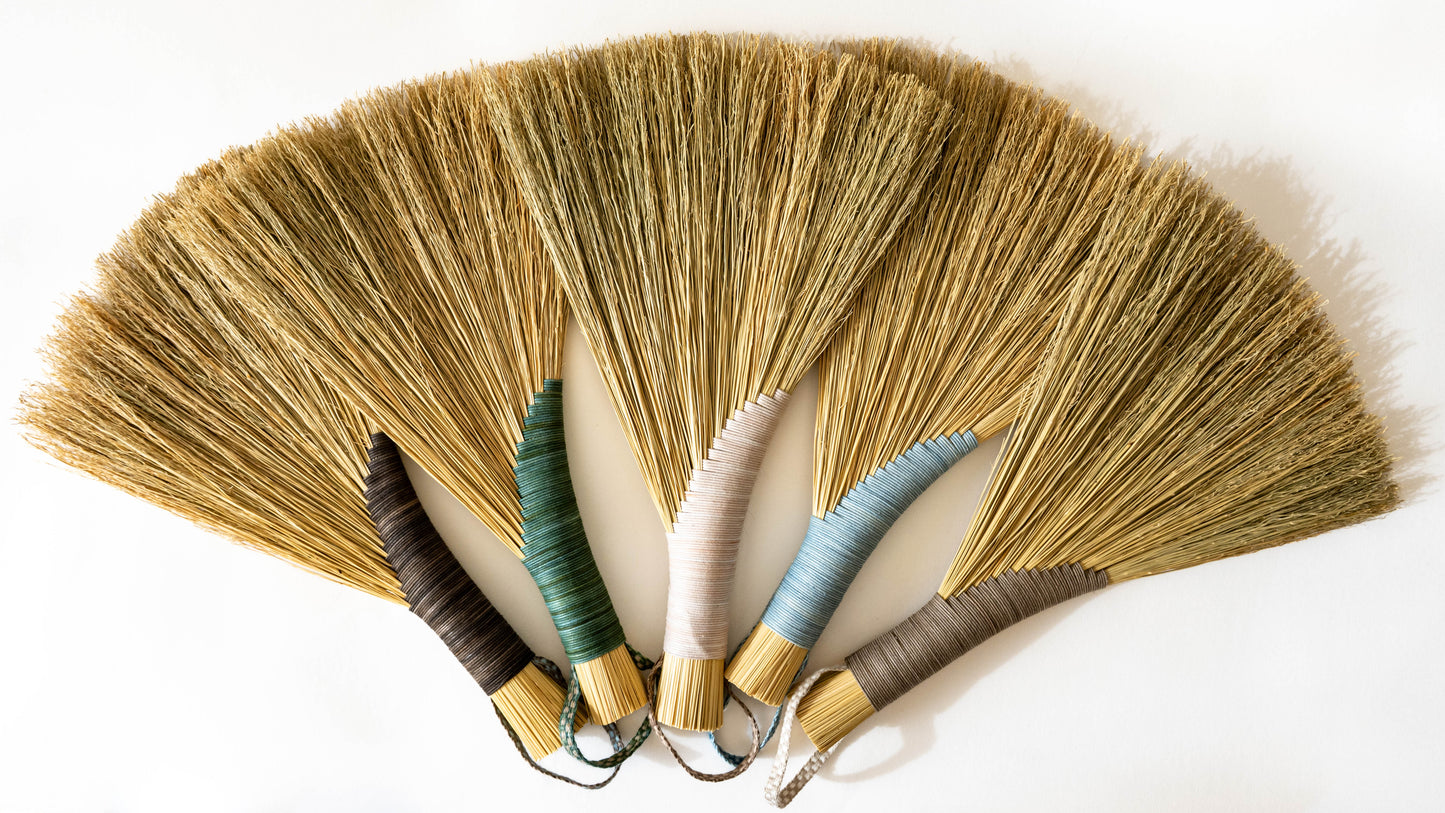 Turkey wing hand broom