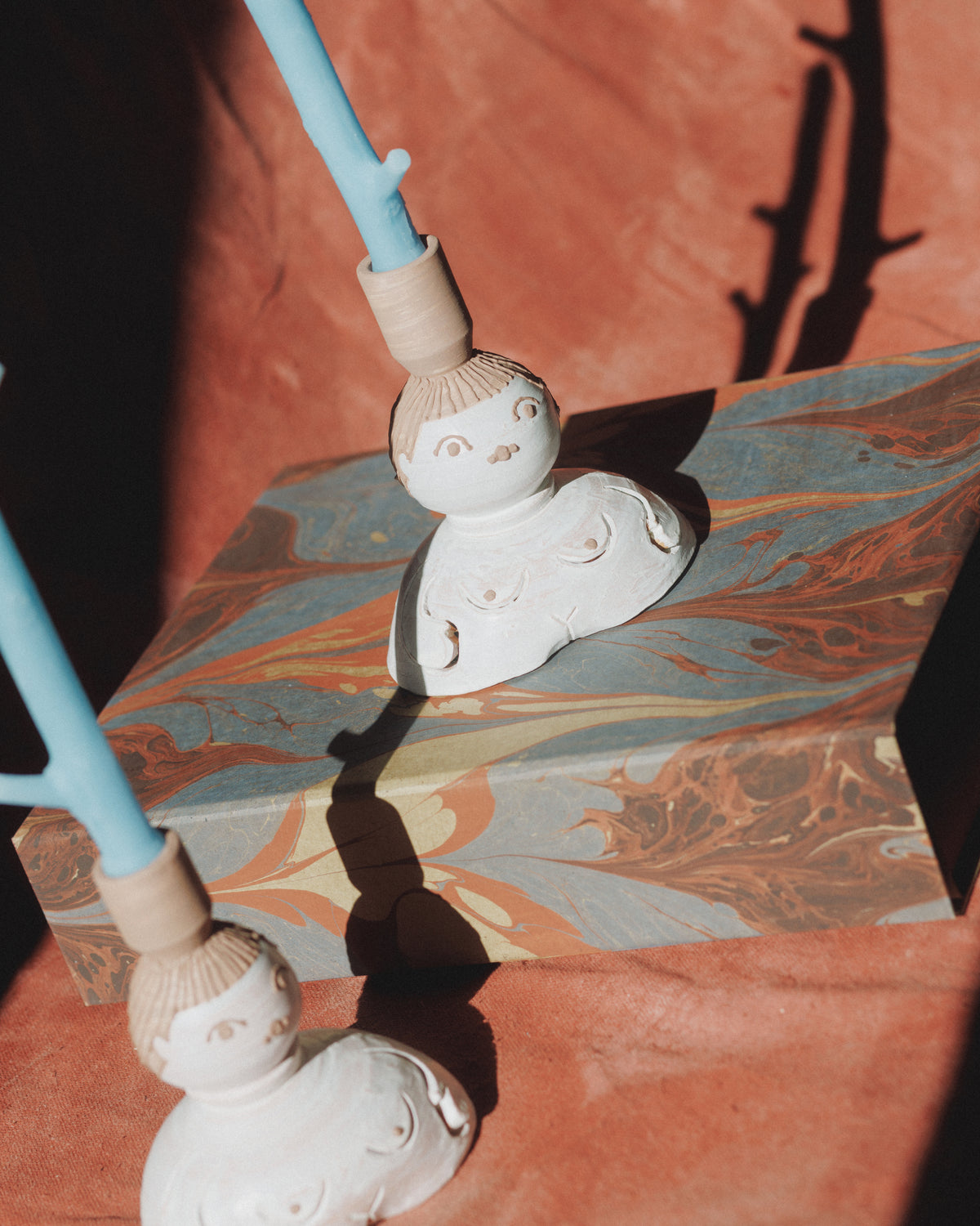 Ceramic Taper Candle Holder