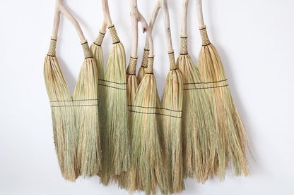 A-row-double-handbrooms-on-wall