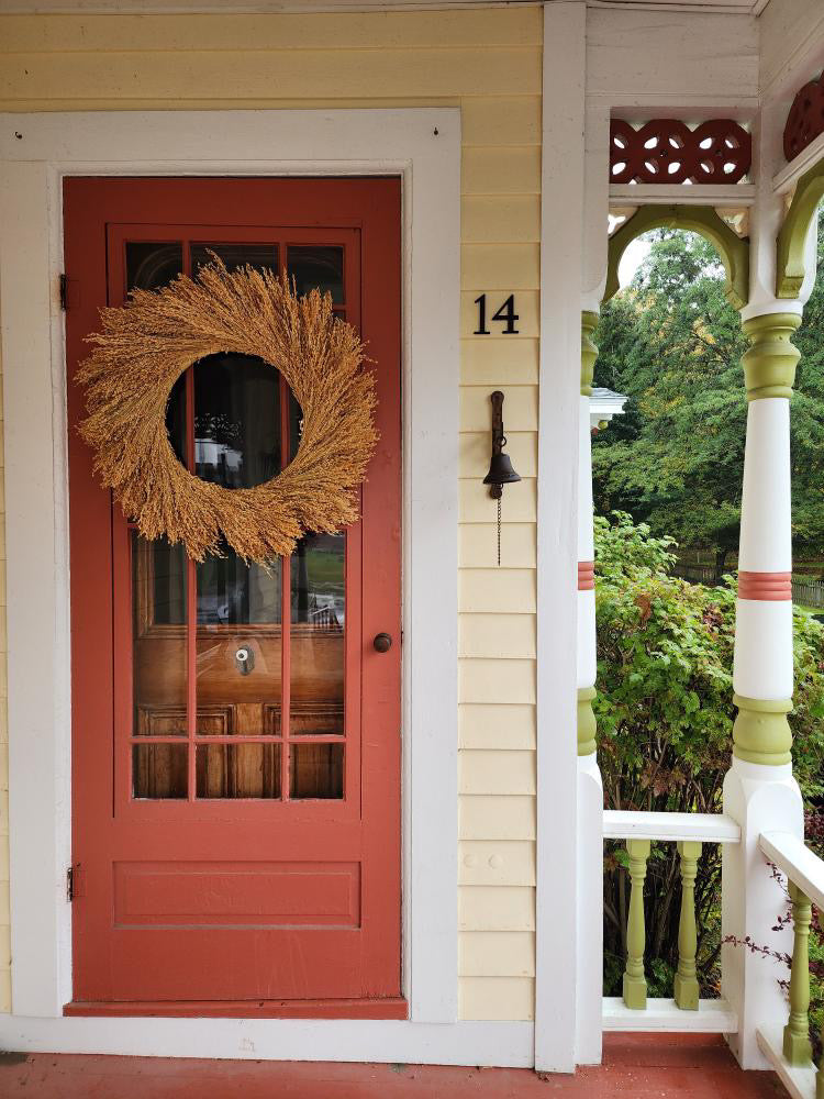 Wreath-on-house-door