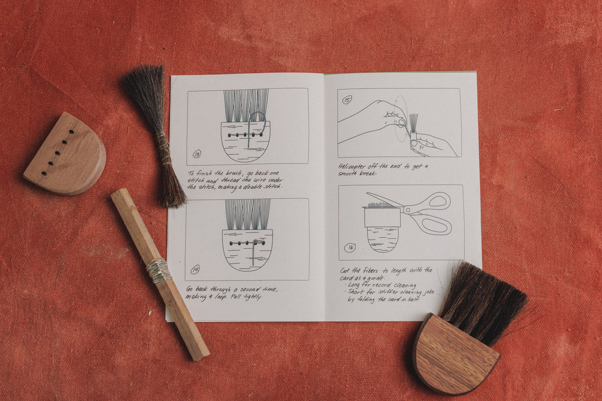 Wooden Brush Kit