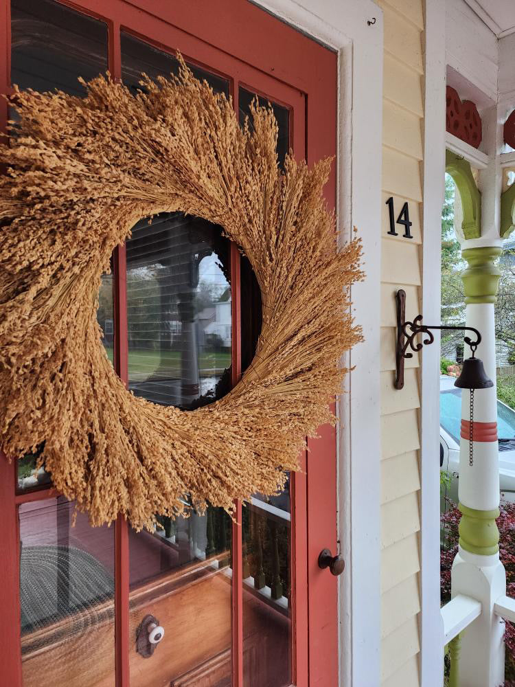 Wreath-on-house-door