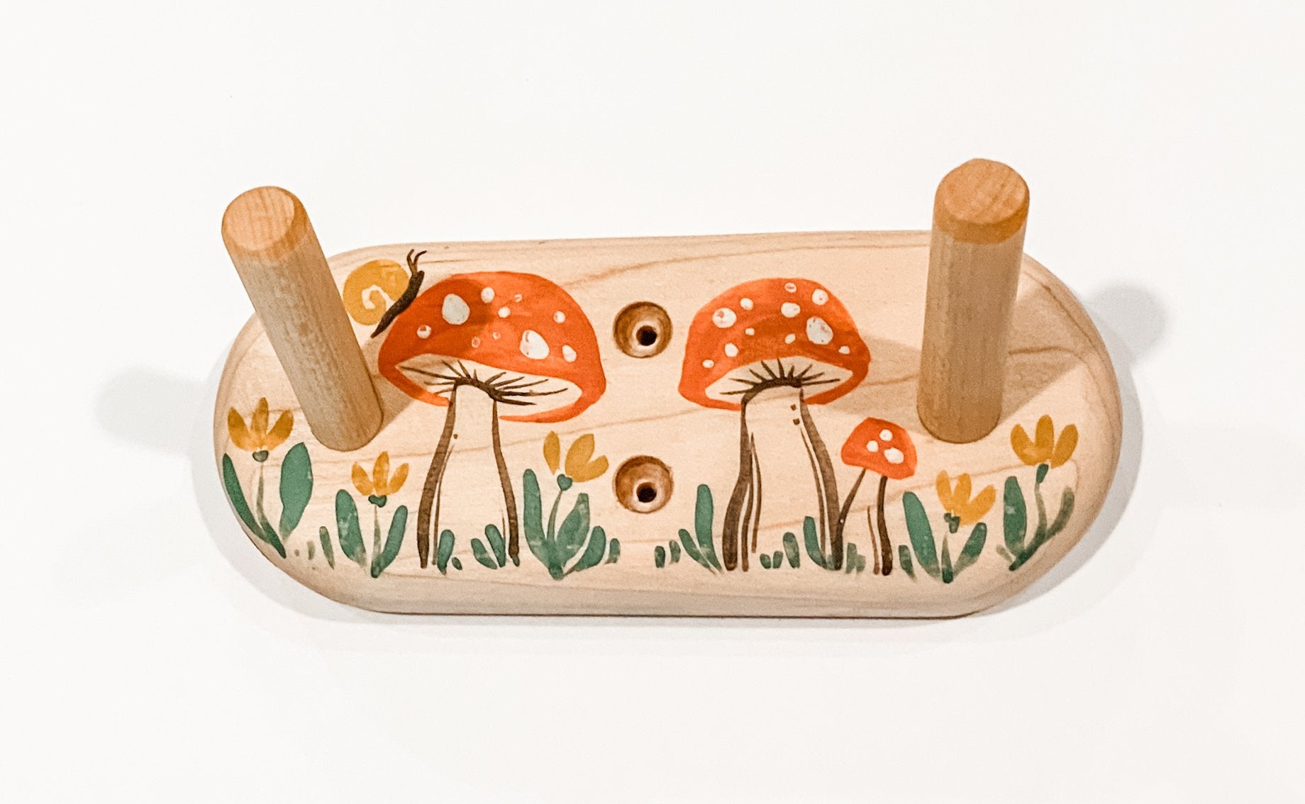 Becca-Jane-Koehler-Hand-Painted-Small-Rack-Mushroom-Pattern