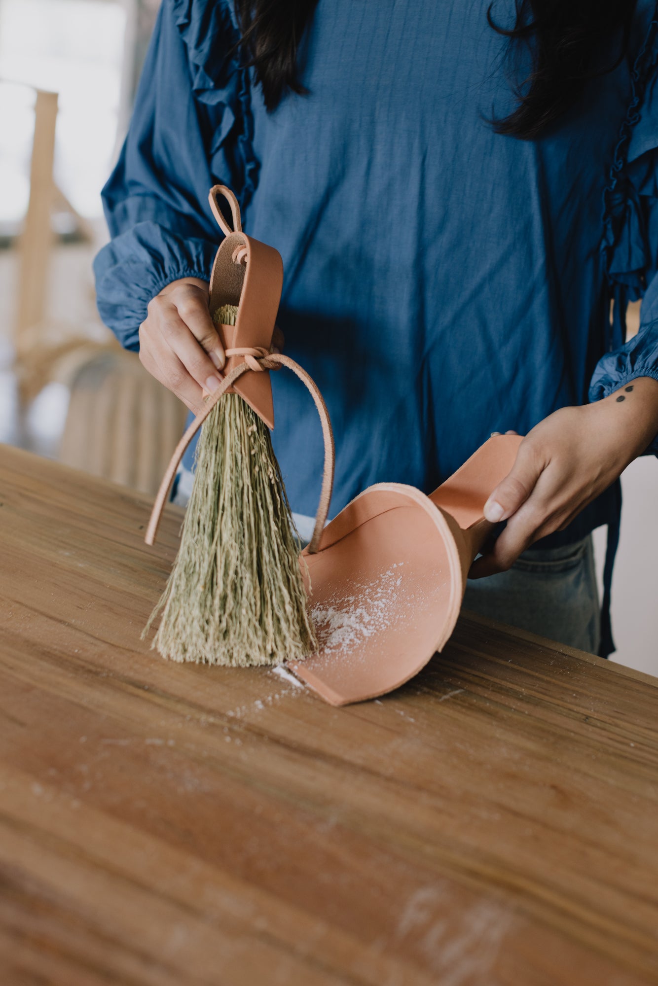 Nesting broom